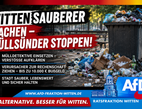 Antrag: Verursacher illegaler Müllentsorgung ermitteln und zur Rechenschaft ziehen!