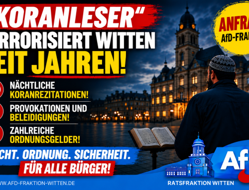 Anfrage zum syrischen „Koranlseser“: Schutzstatus und mögliche Abschiebung konsequent prüfen!